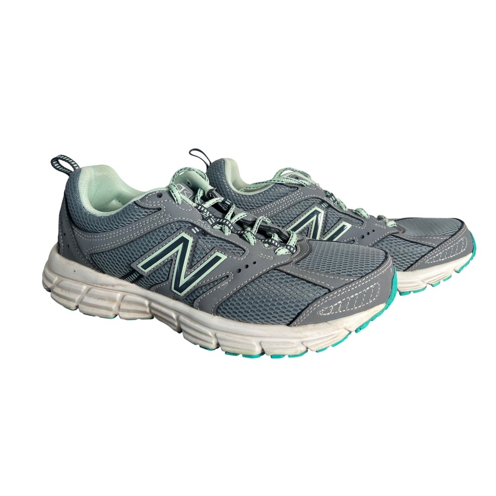 New Balance 430 Womens Running Shoes Grey Mint Green W430LG1 Size 9.5 US